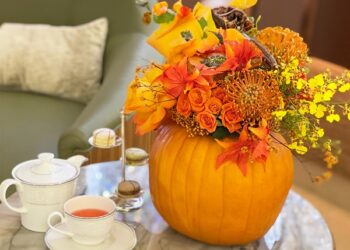 Autumn Floristry Masterclass at Kempinski Hotel Mall of Emirates in Collaboration with Flower Society