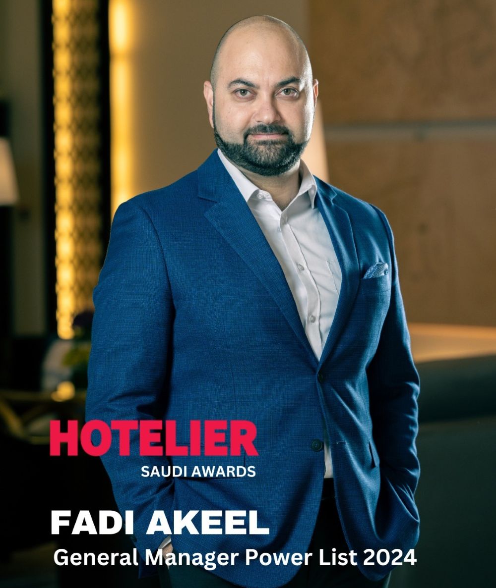 Fadi Akeel Recognized in Hotelier’s General Manager Power List 2024