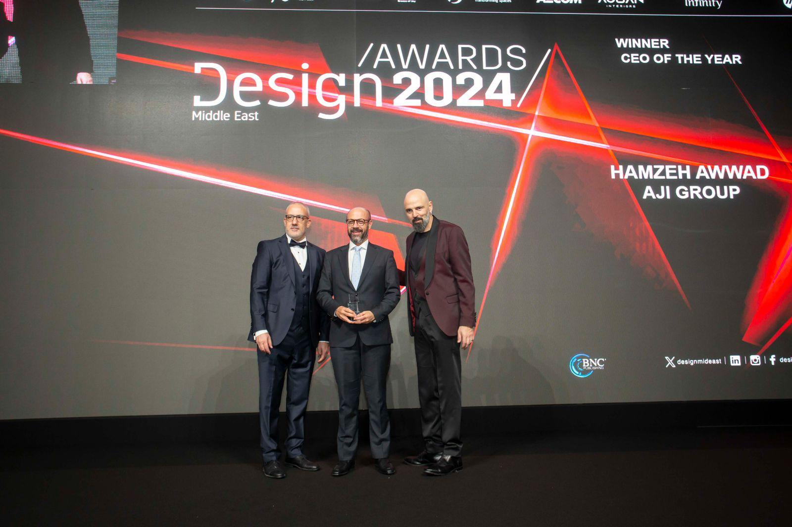 AJi Group Wins Three Prestigious Awards in Design and Engineering in the Middle East for 2024