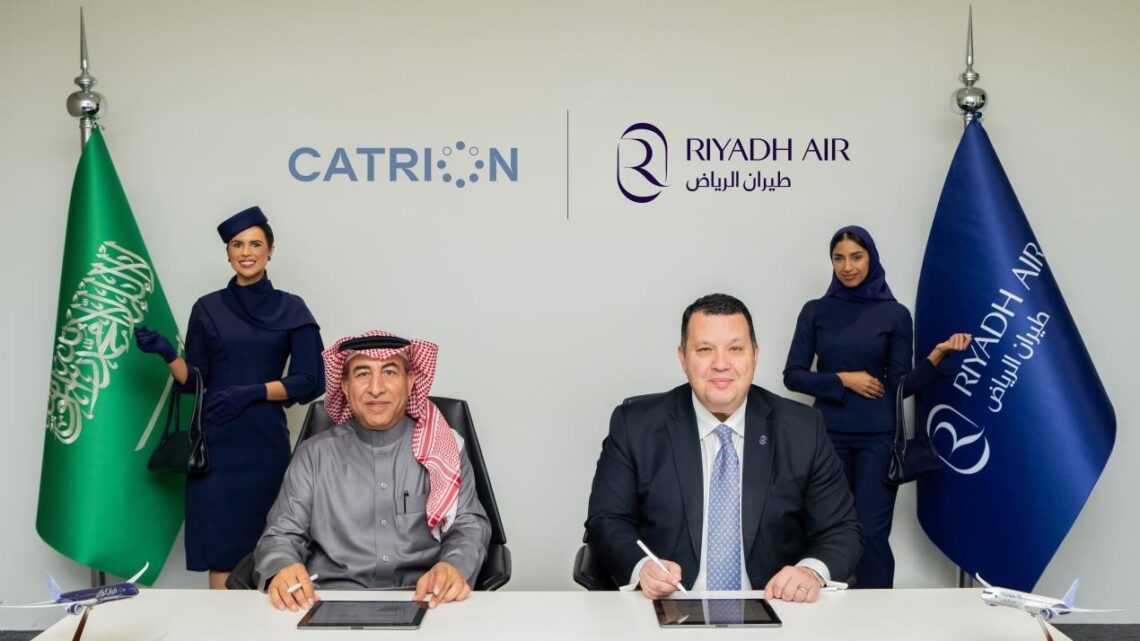شركة كاتريون للتموين القابضة تبرم عقد استراتيجي مع طيران الرياض