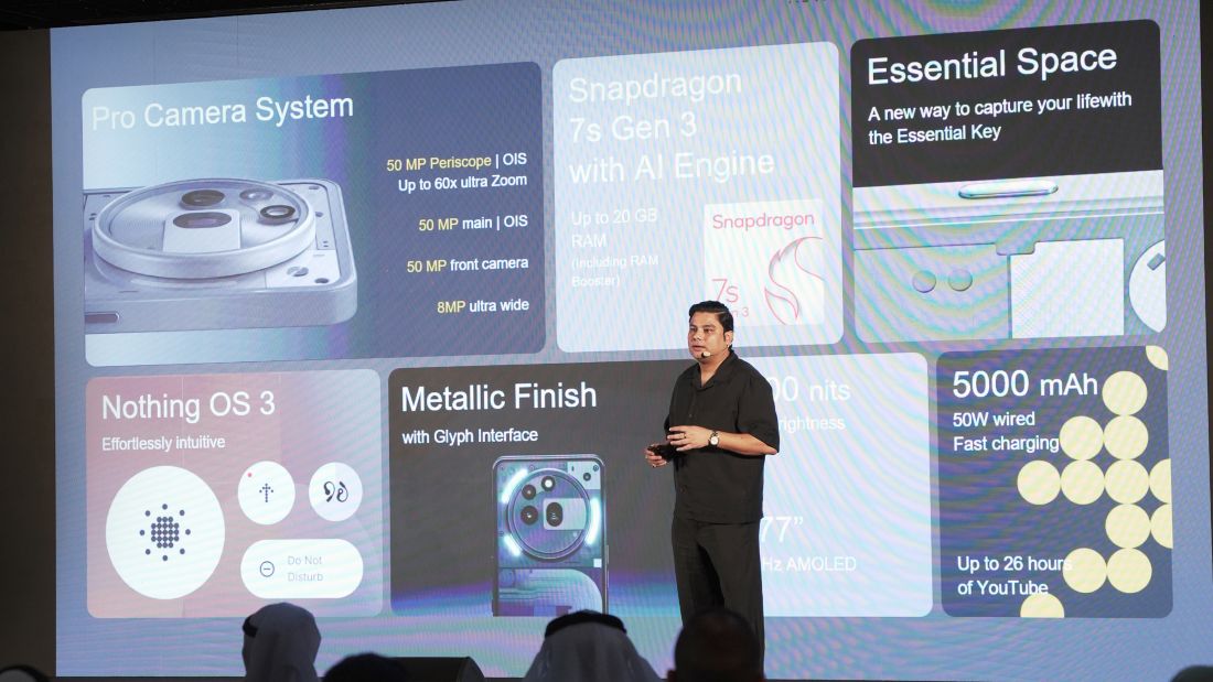 Nothing Phone 3a and 3a launches in the Middle East, right in time for Eid