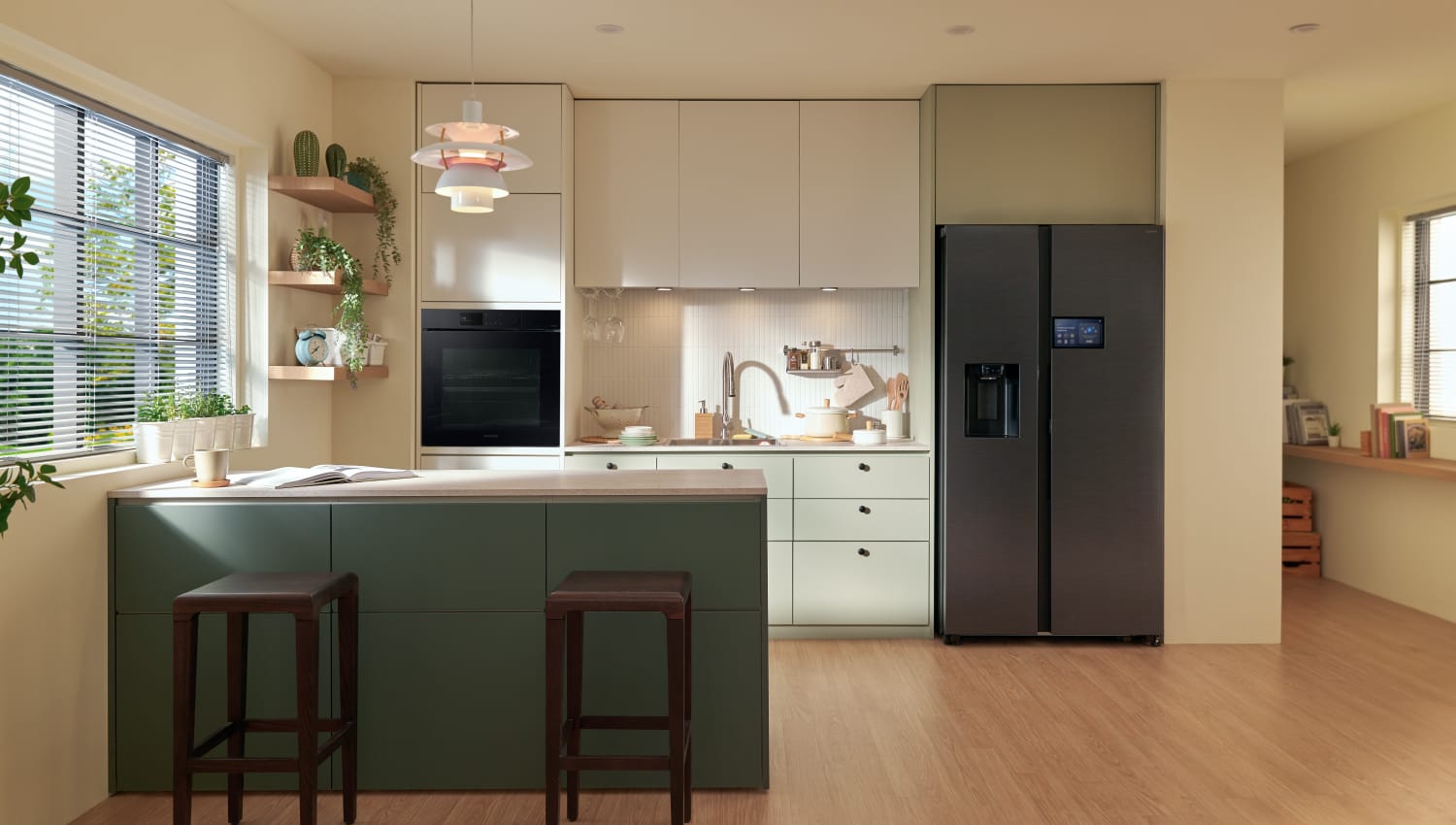 Samsung Unveils New Refrigerator Lineup Equipped With Screens and Enhanced AI Vision Inside Feature