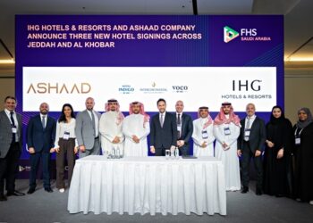 مجموعة فنادق ومنتجعات IHG وشركة أشاد توقعان اتفاقية لإطلاق ثلاثة فنادق جديدة في جدة والخُبر