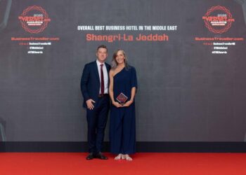 SHANGRI-LA JEDDAH SCOOPS TOP AWARD AS OVERALL BEST BUSINESS HOTEL IN THE MIDDLE EAST