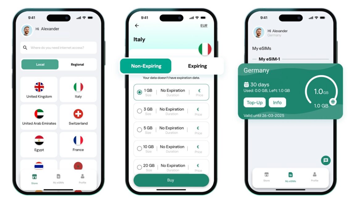Global travel made simple with Kaspersky eSIM Store
