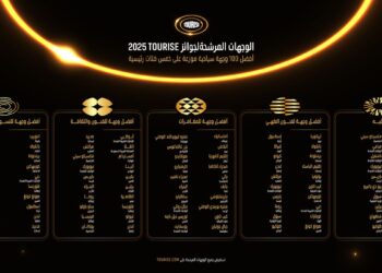 بعد تقييم 1000 ترشيح مقدم للجائزة – الإعلان عن المرشحين النهائيين لجوائز TOURISE 2025