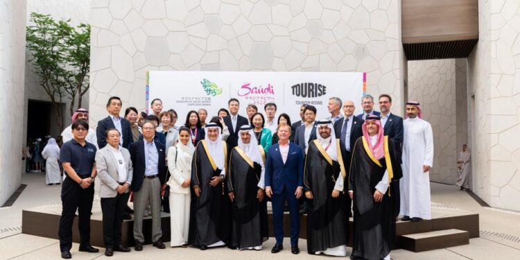 قبيل انعقاد الجمعية العالمية لمنظمة السياحة العالمية ومنتدى TOURISE – السعودية تعزز علاقاتها مع اليابان وتستعرض ريادتها ورؤيتها السياحية في إكسبو 2025 أوساكا