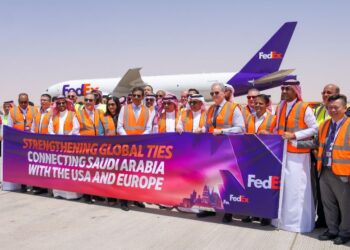 فيديكس تسيّر أول رحلة تربط المملكة العربية السعودية بالولايات المتحدة وأوروبا بدون توقف