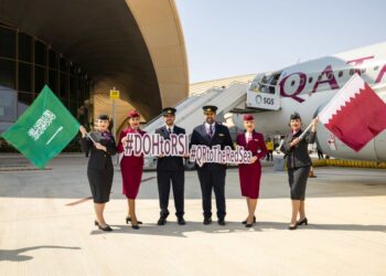 مطار “البحر الأحمر الدولي” يدشّن ثاني خطوطه الدولية بوصول رحلة الخطوط الجوية القطرية