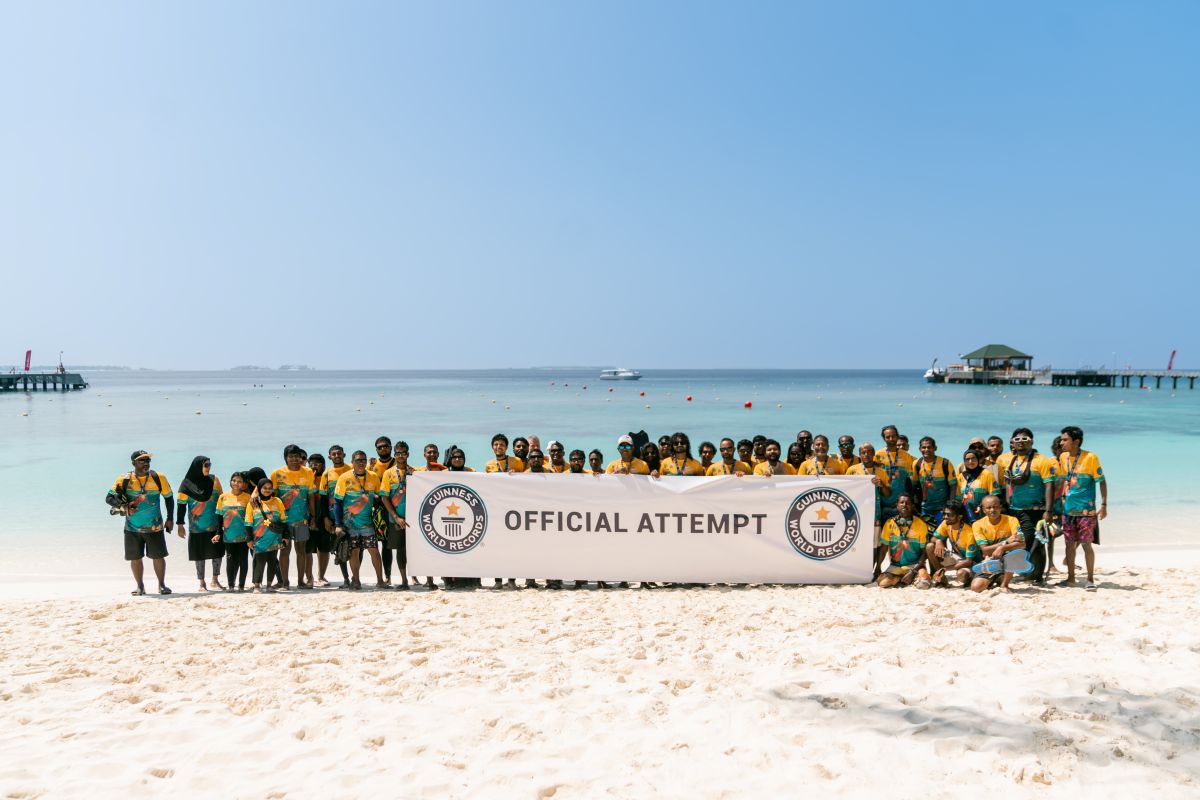 سيام وورلد جزر المالديف تفوز بلقب غينيس للأرقام القياسية