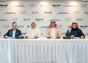 ألف للضيافة تعقد اتفاقية إدارة وتشغيل فندق ديار الخالدية في مكة المكرمة  تحت علامة “فور بوينتس باي شيراتون” التابعة لمجموعة ماريوت الدولية