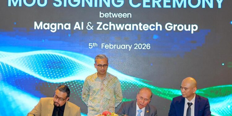 تعاون بين «Magna AI» و «Zchwantech» بقيمة 700 مليون دولار لدعم الذكاء الاصطناعي السيادي في ماليزيا