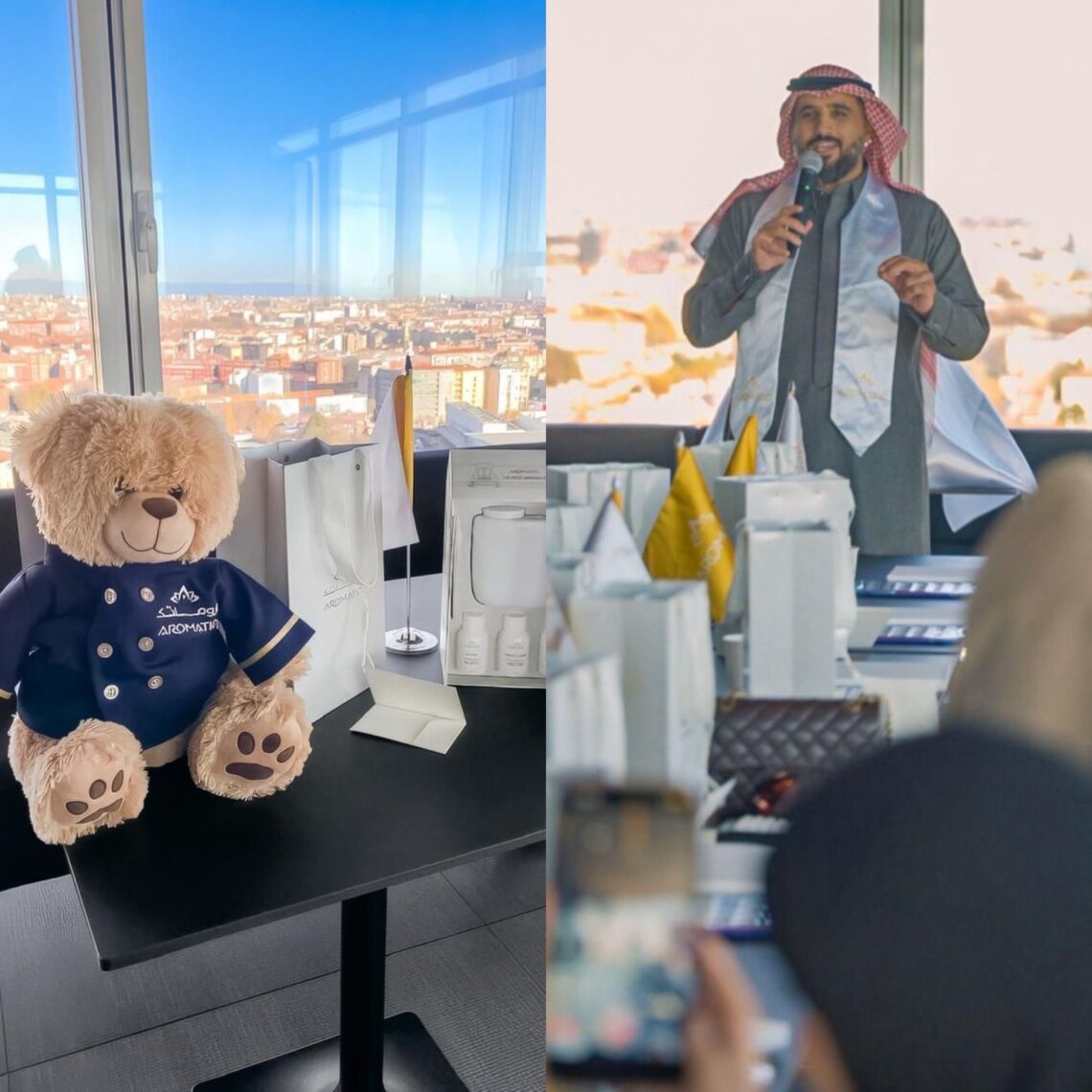 أروماتِك تكشف عن “هوتيل إكسبيريانس” بحضور مشاهير ومؤثرين