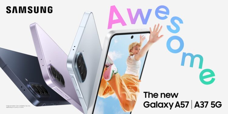 سامسونج تكشف عن جهازي Galaxy A57 5G وGalaxy A37 5G الجديدين لتوفّر مزايا متقدمة بأسعار متميّزة